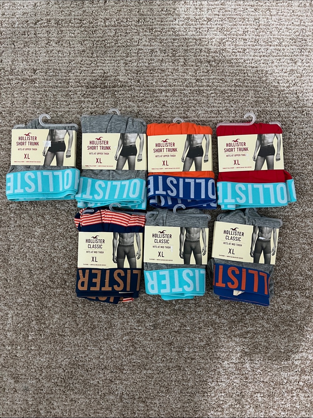 Hollister Men’s Boxer Briefs & Short Trunks